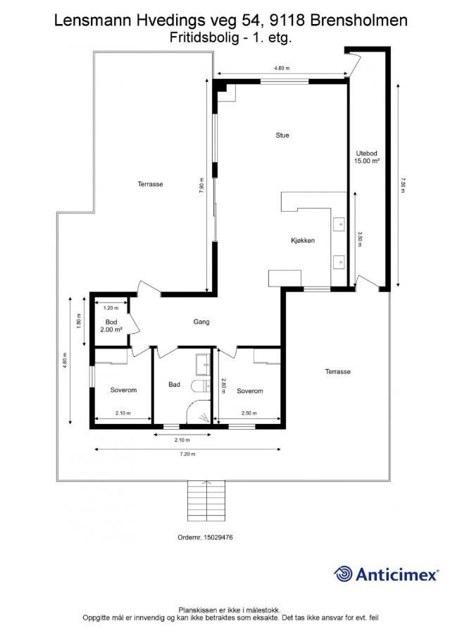 Brensholmen Beach House Tromso Ngoại thất bức ảnh