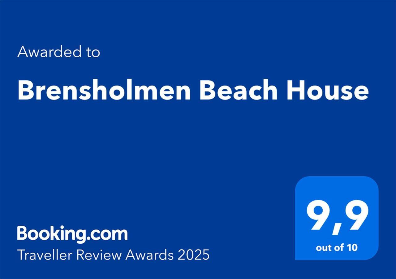 Brensholmen Beach House Villa Tromso Ngoại thất bức ảnh